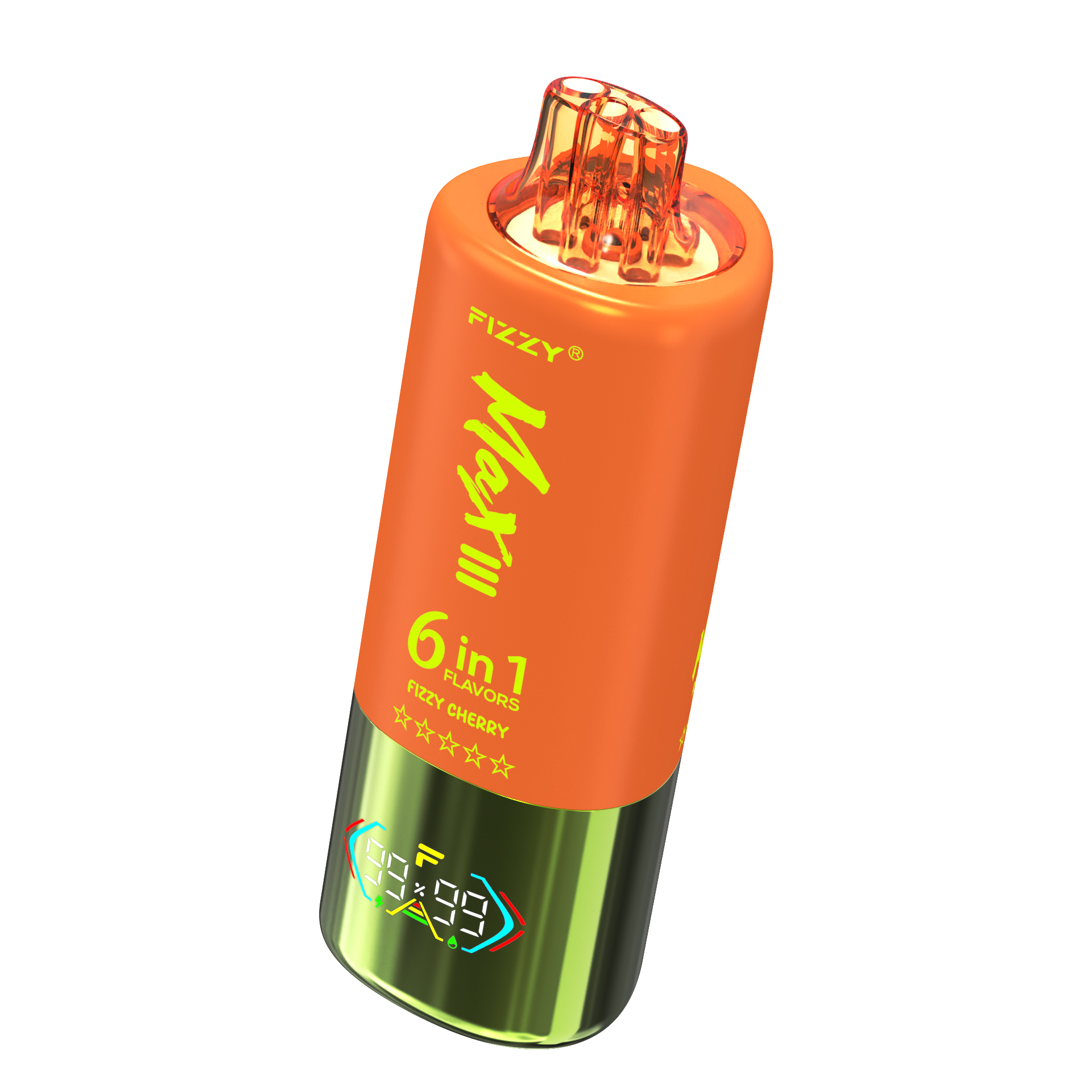 Fizzy MaxIII 60000 Puffs 60k 6 in 1 Flavors Disposable Vape