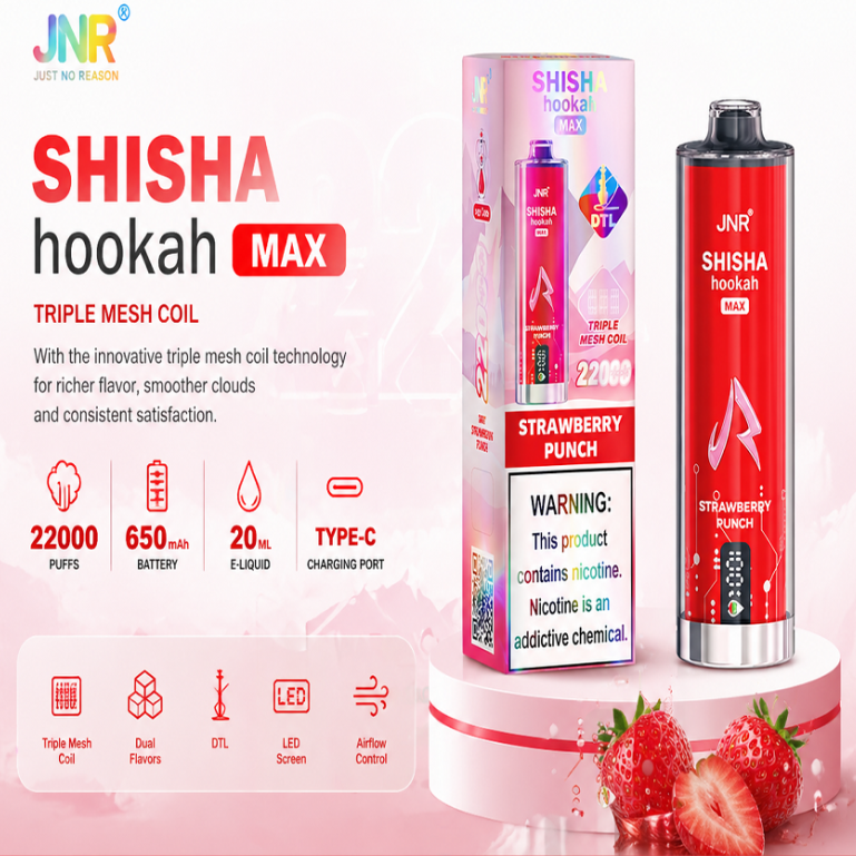 JNR shisha max 22000 PUFFS