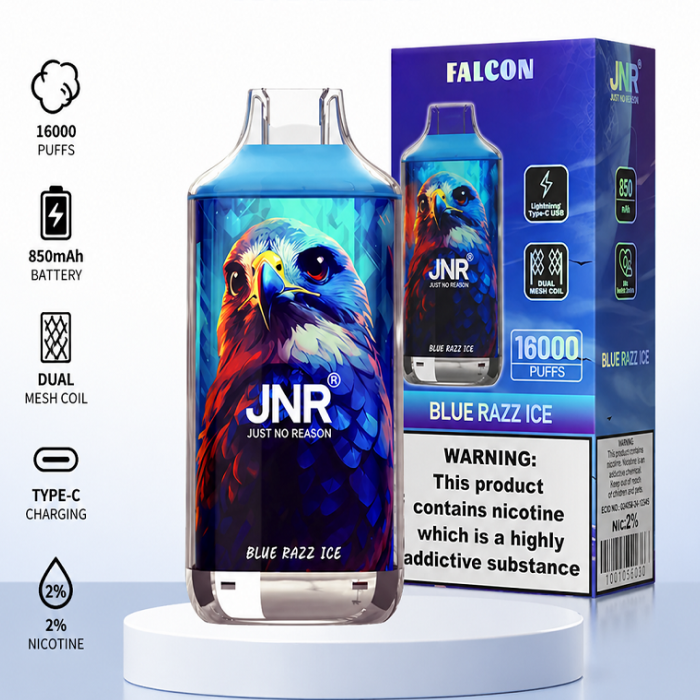 JNR Falcon 16000 Puffs - Image 2