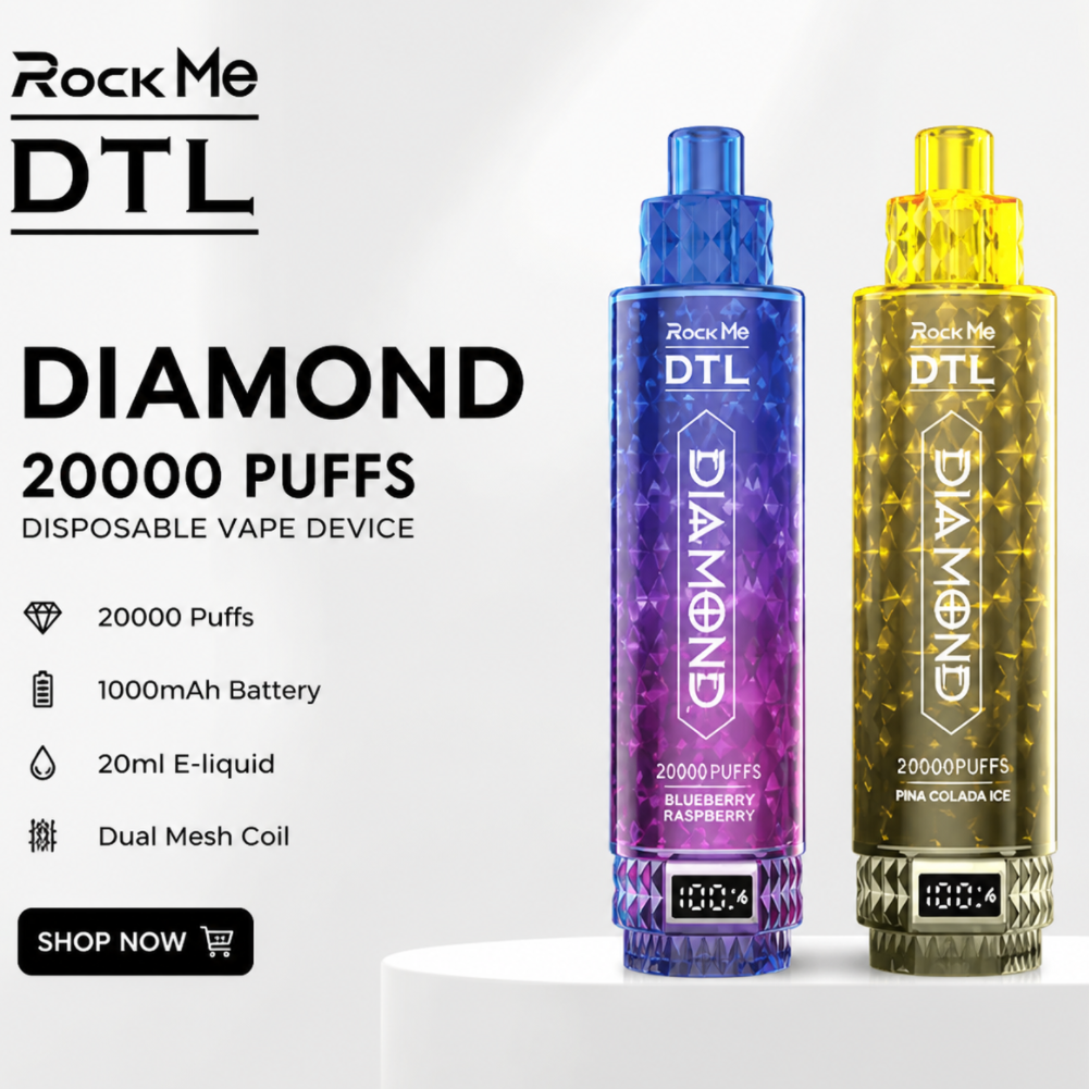 ROCK ME  diamond 20K PUFFS