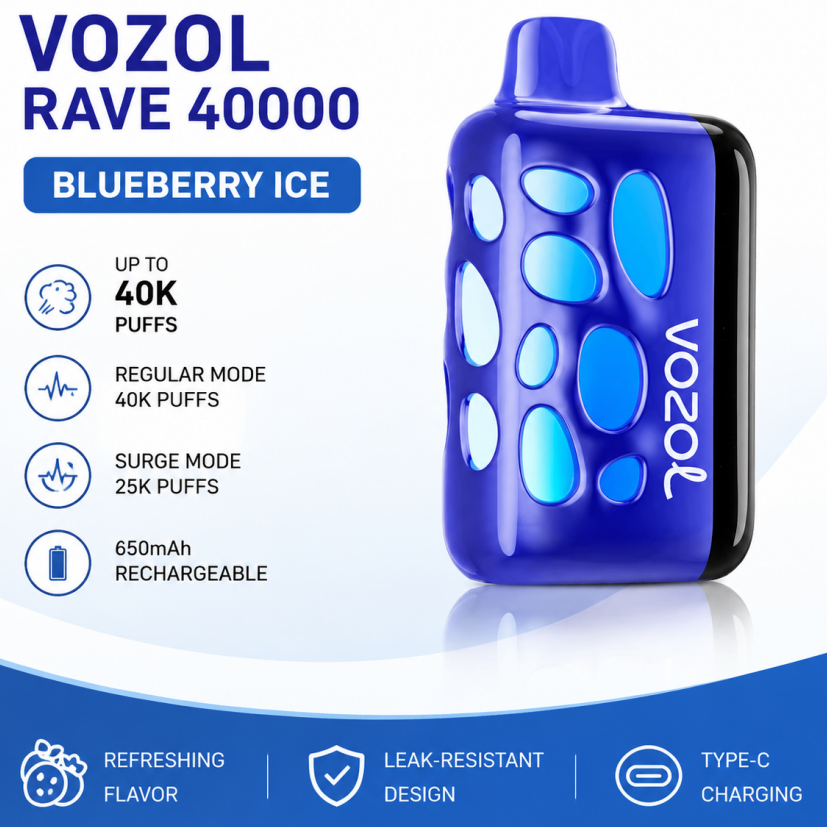 VOZOL RAVE 40000 PUFFS