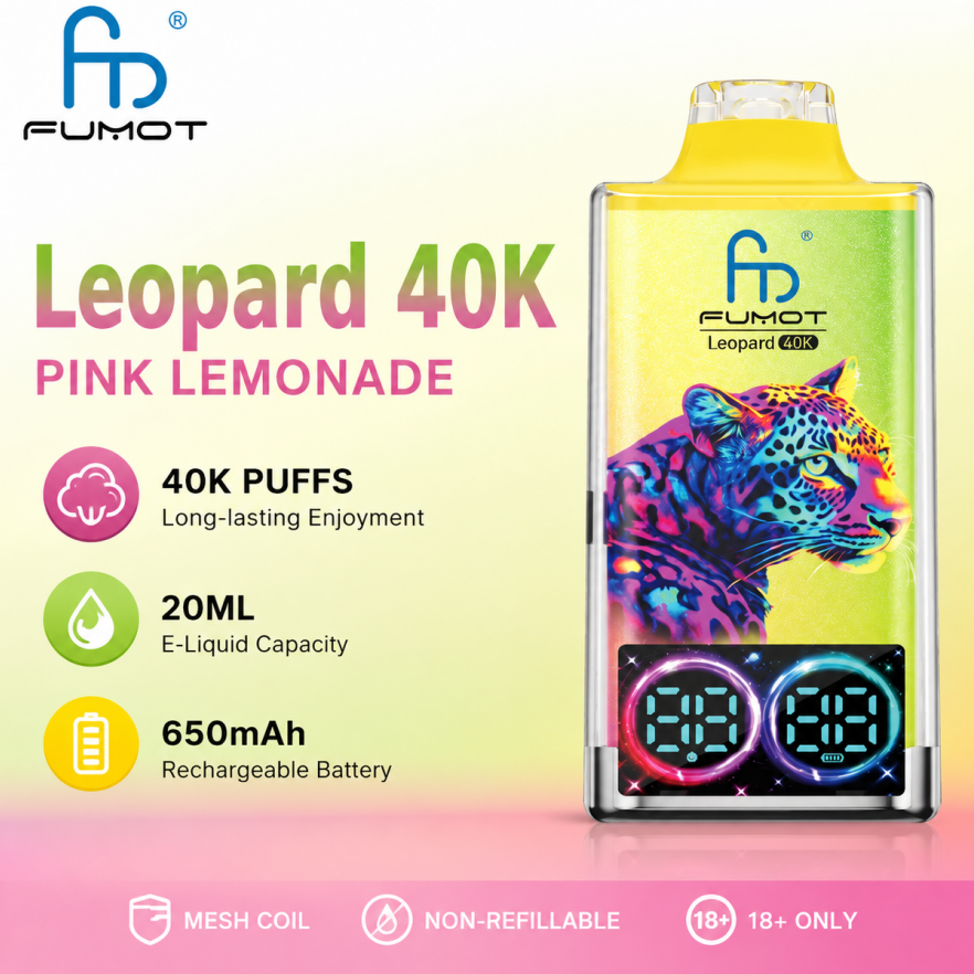 Fumot Leopard 40k Puffs